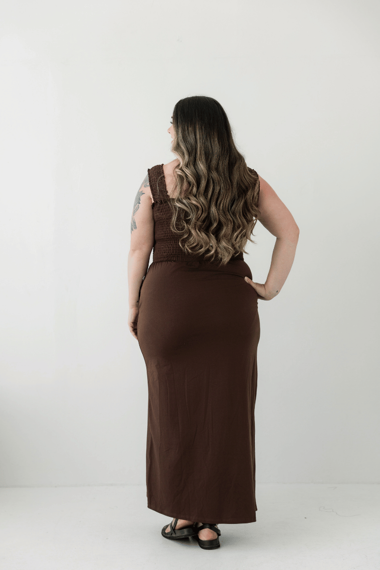 Chocolate Singlet Dress