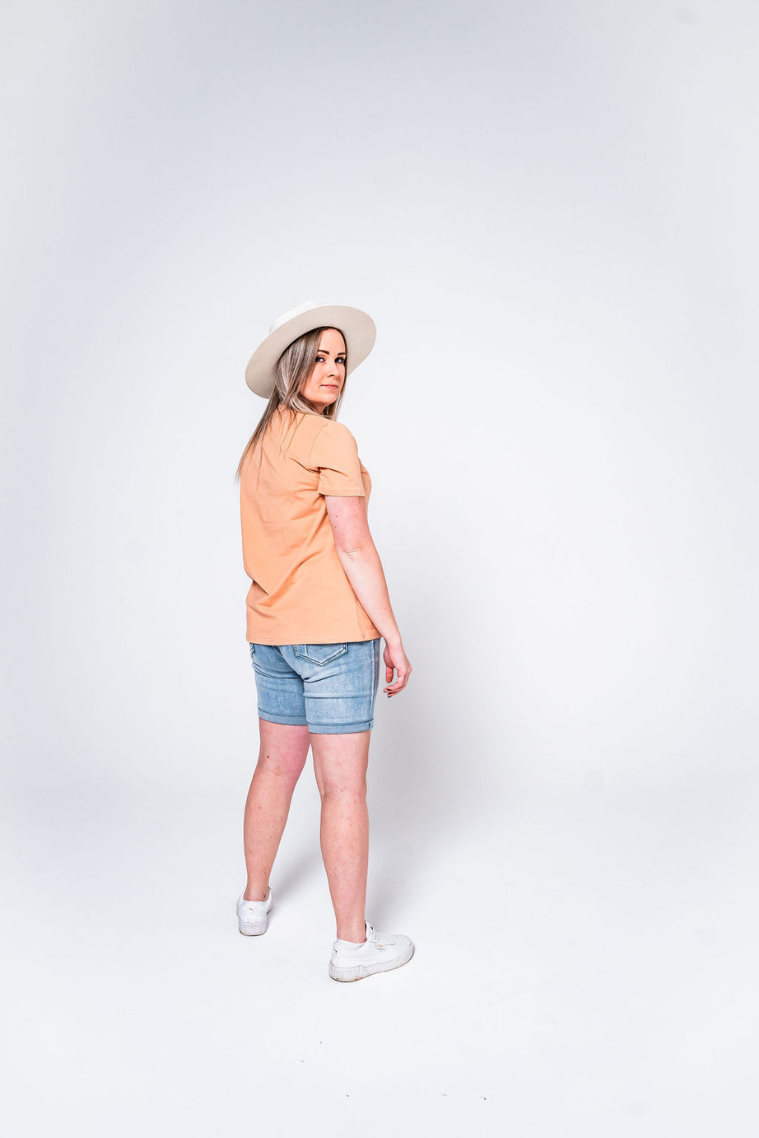 Peach Breastfeeding T-Shirt