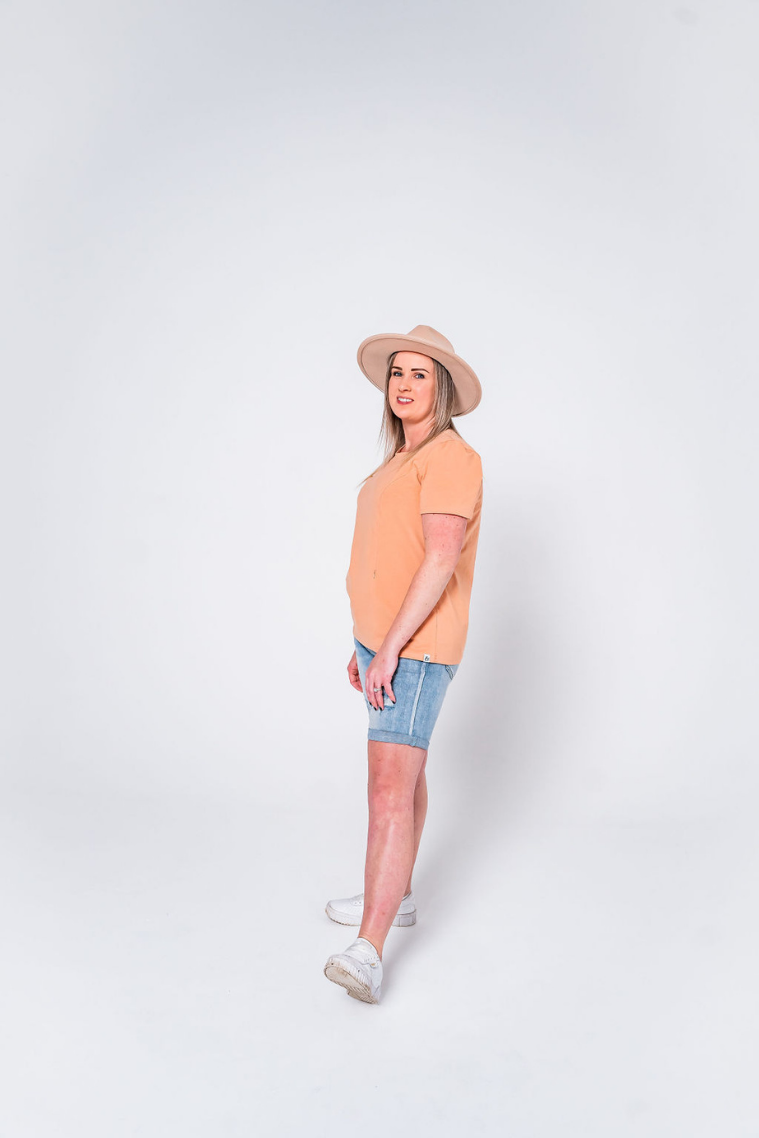 Peach Breastfeeding T-Shirt