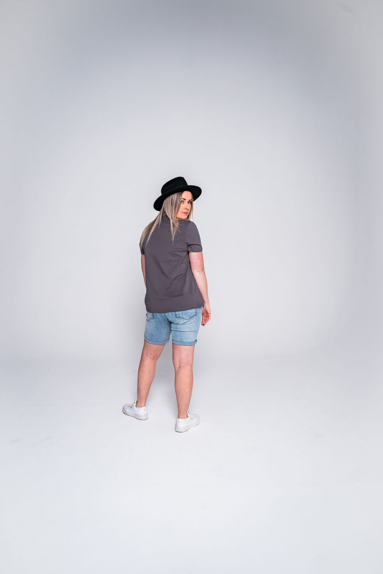 Printed Slate Breastfeeding T-Shirt