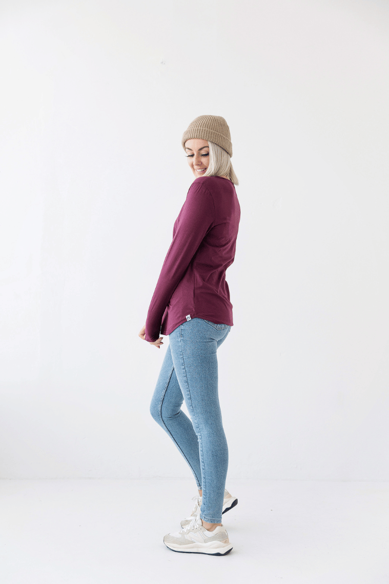 made from cotton spandex material. perfect for pregnancy and breastfeeding