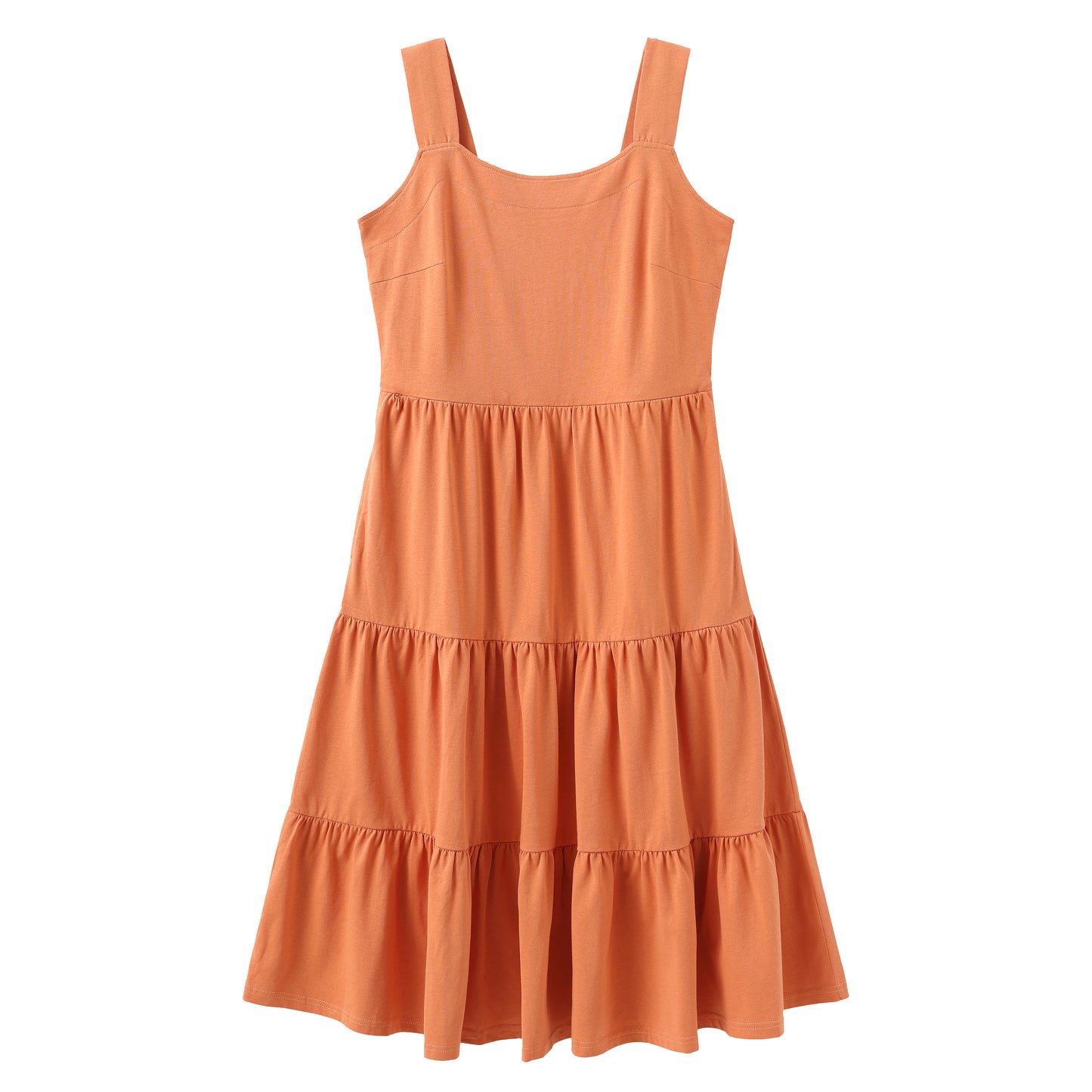 100% Cotton Tangerine Dress