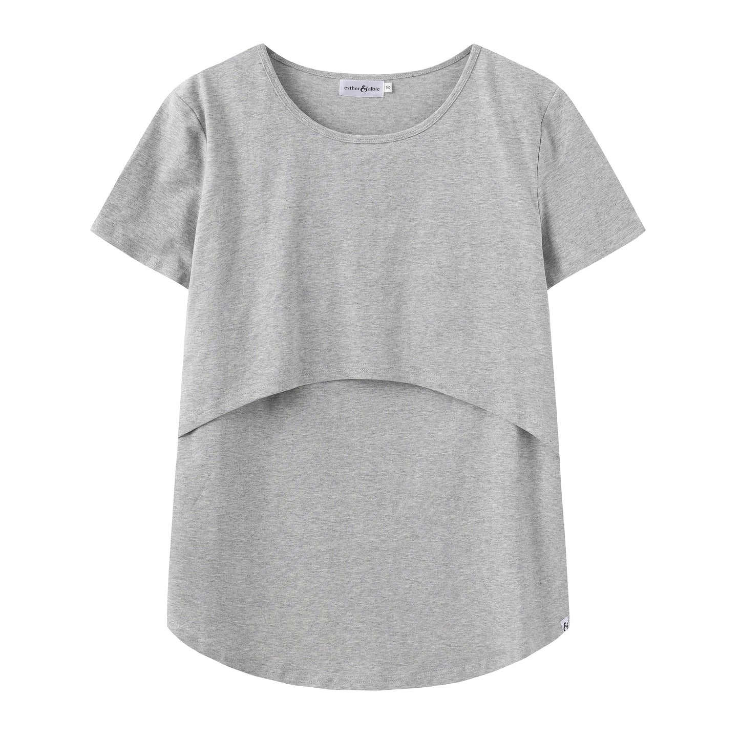 Grey Everyday Tee | Classic Flap