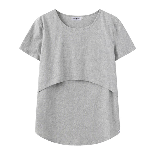 Grey Everyday Tee | Classic Flap