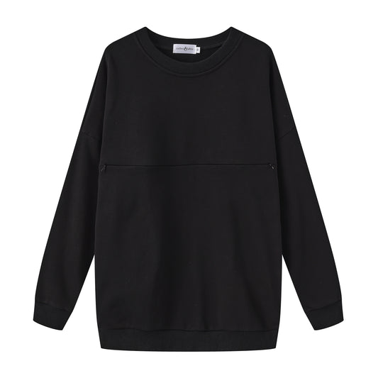 Everyday Breastfeeding Crew - Black