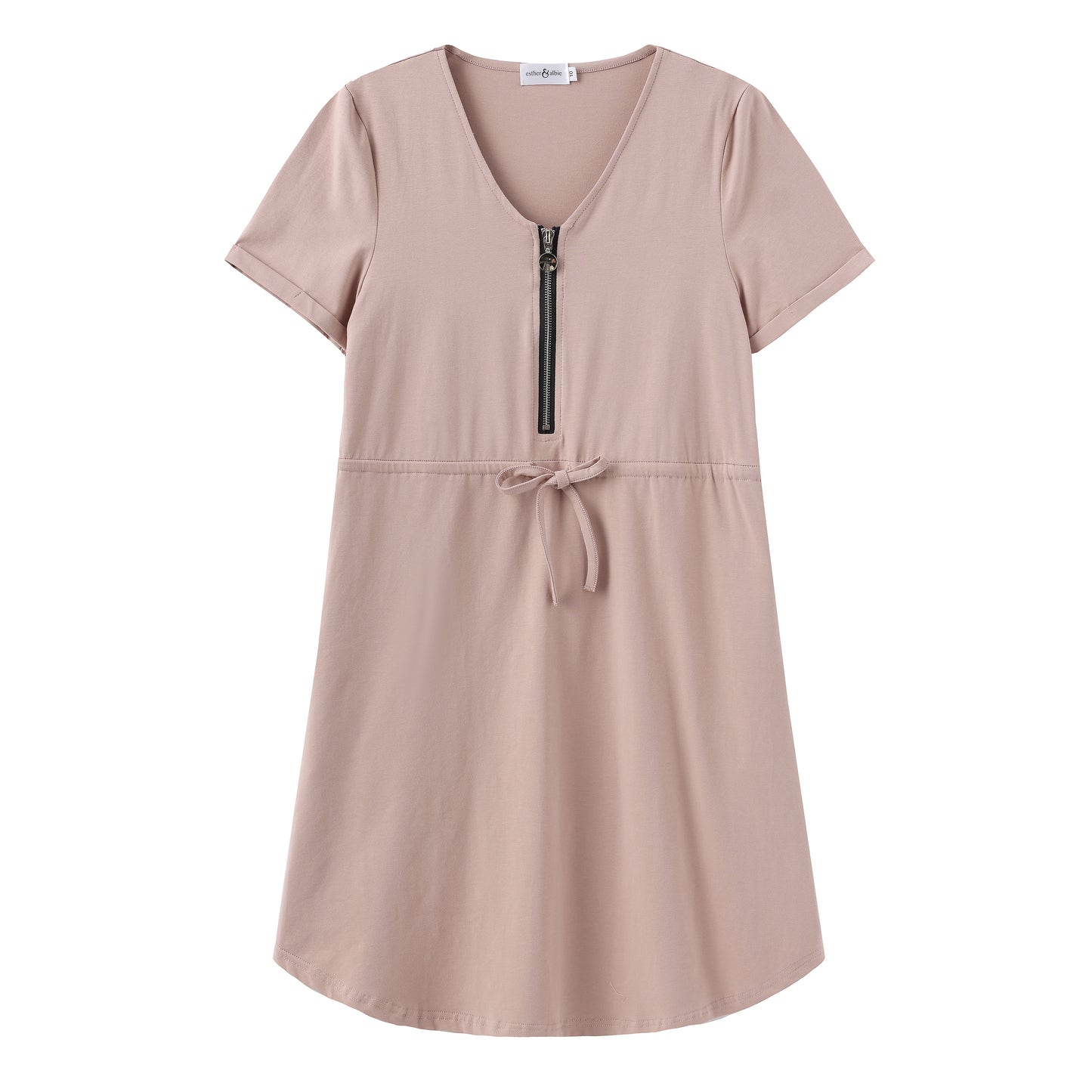 Thea Breastfeeding Dress | Latte