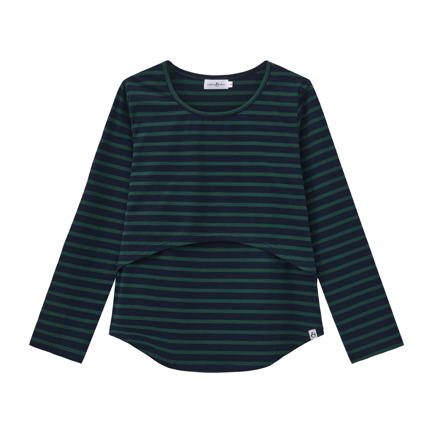 Green Stripe Everyday Top | Classic