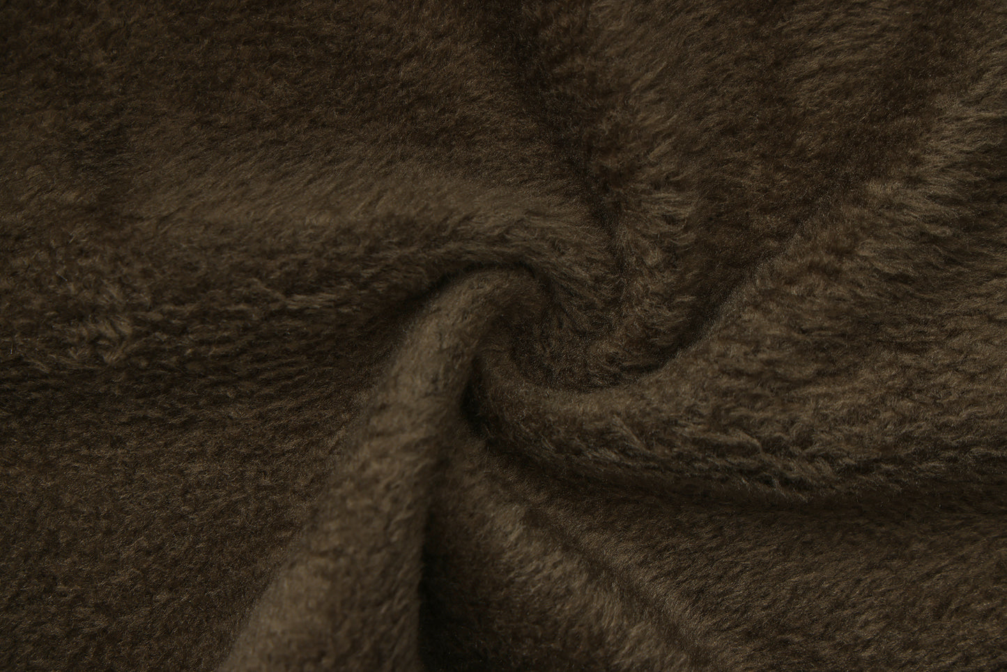 Khaki | Fur lined Crew Sweatshirt