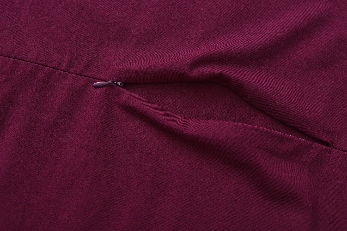 Mulberry Everyday Long sleeve Top | Horizontal Zip