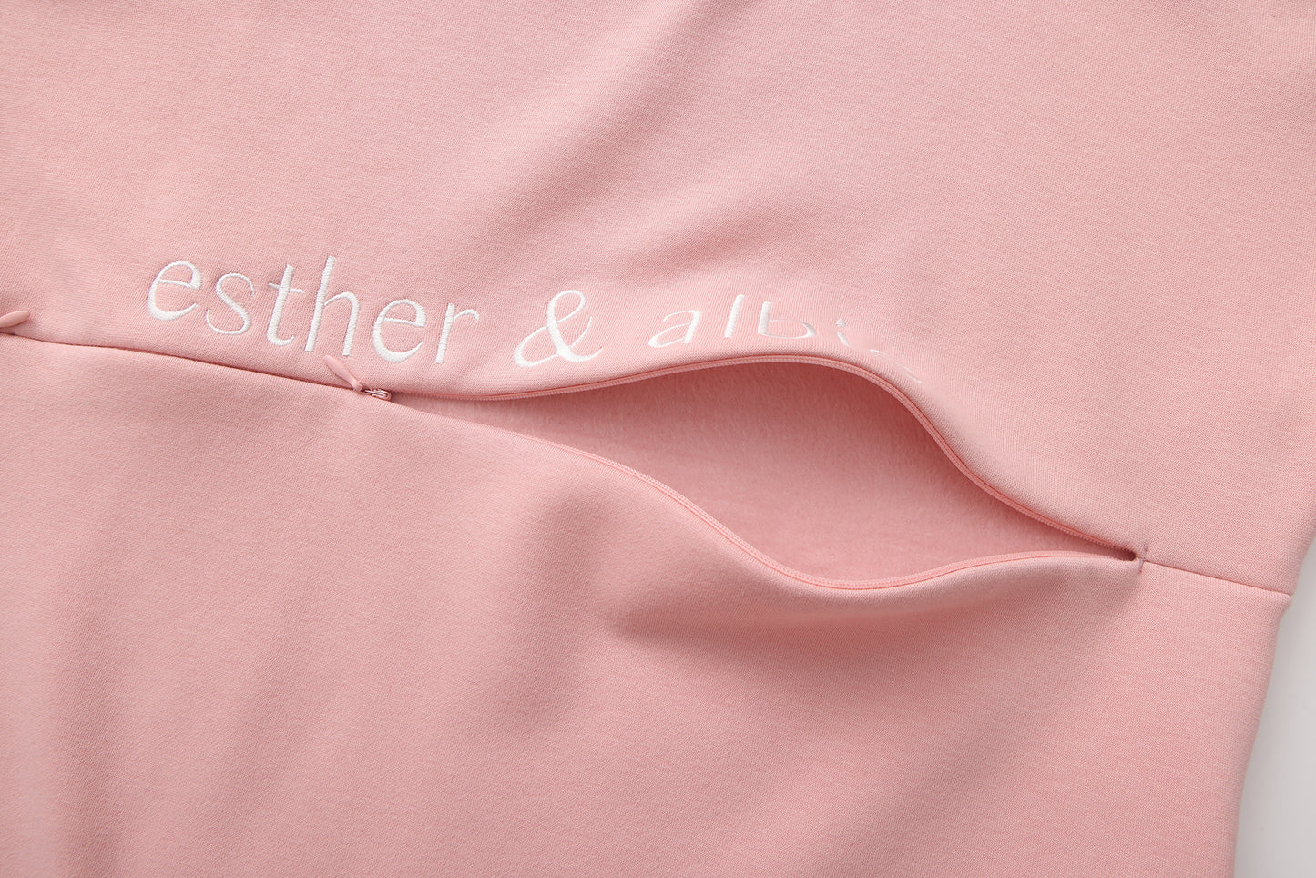 Pink | Fur lined Crew Sweatshirt