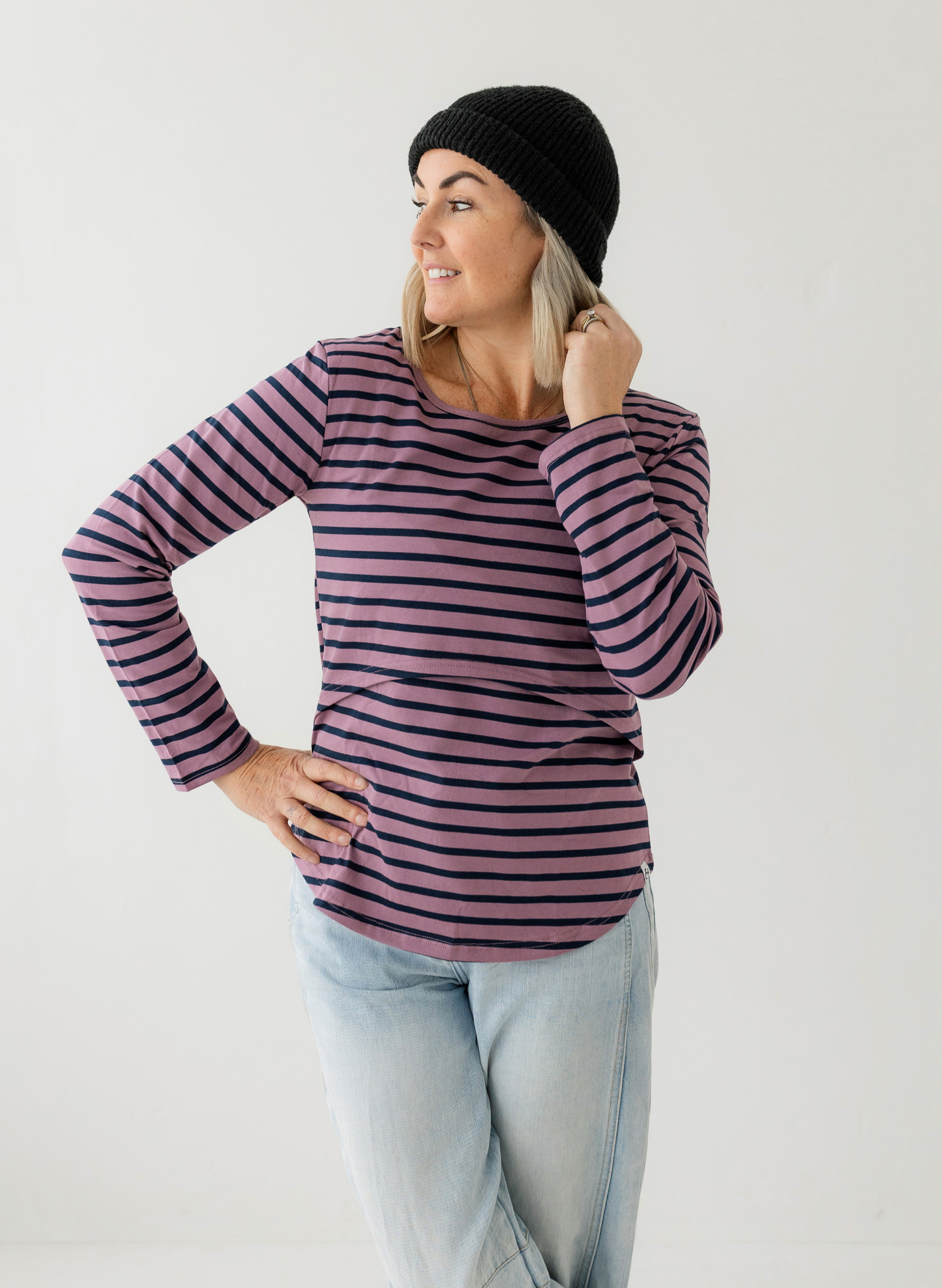 Pink Stripe Everyday Top | Classic