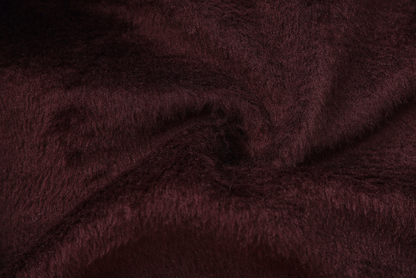Wine | Fur lined Crew Sweatshirt