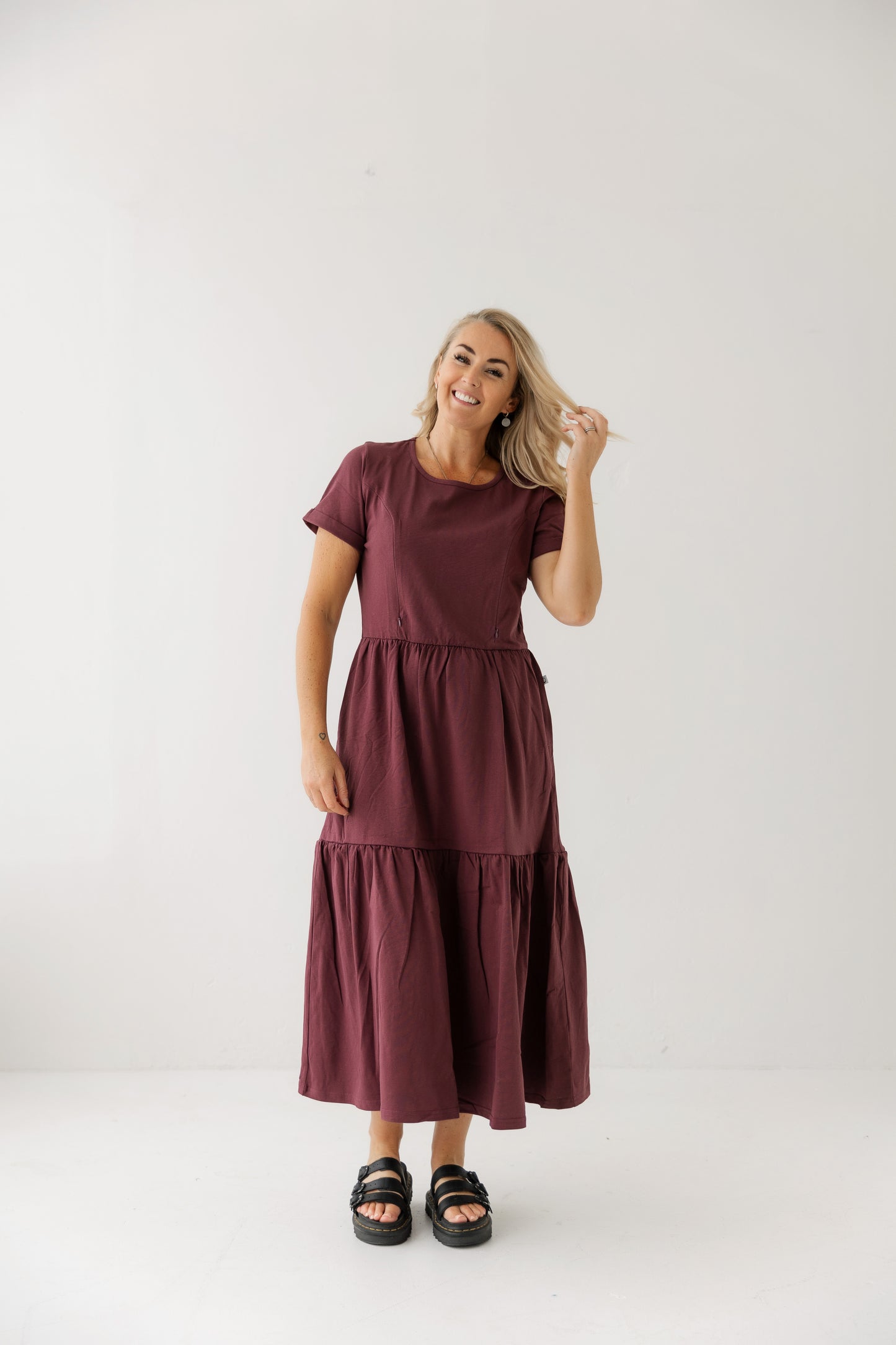 Mulberry Layer Dress