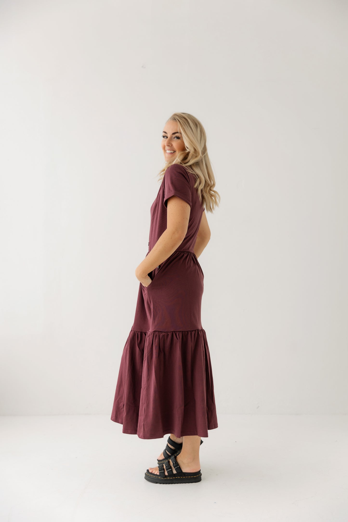 Mulberry Layer Dress