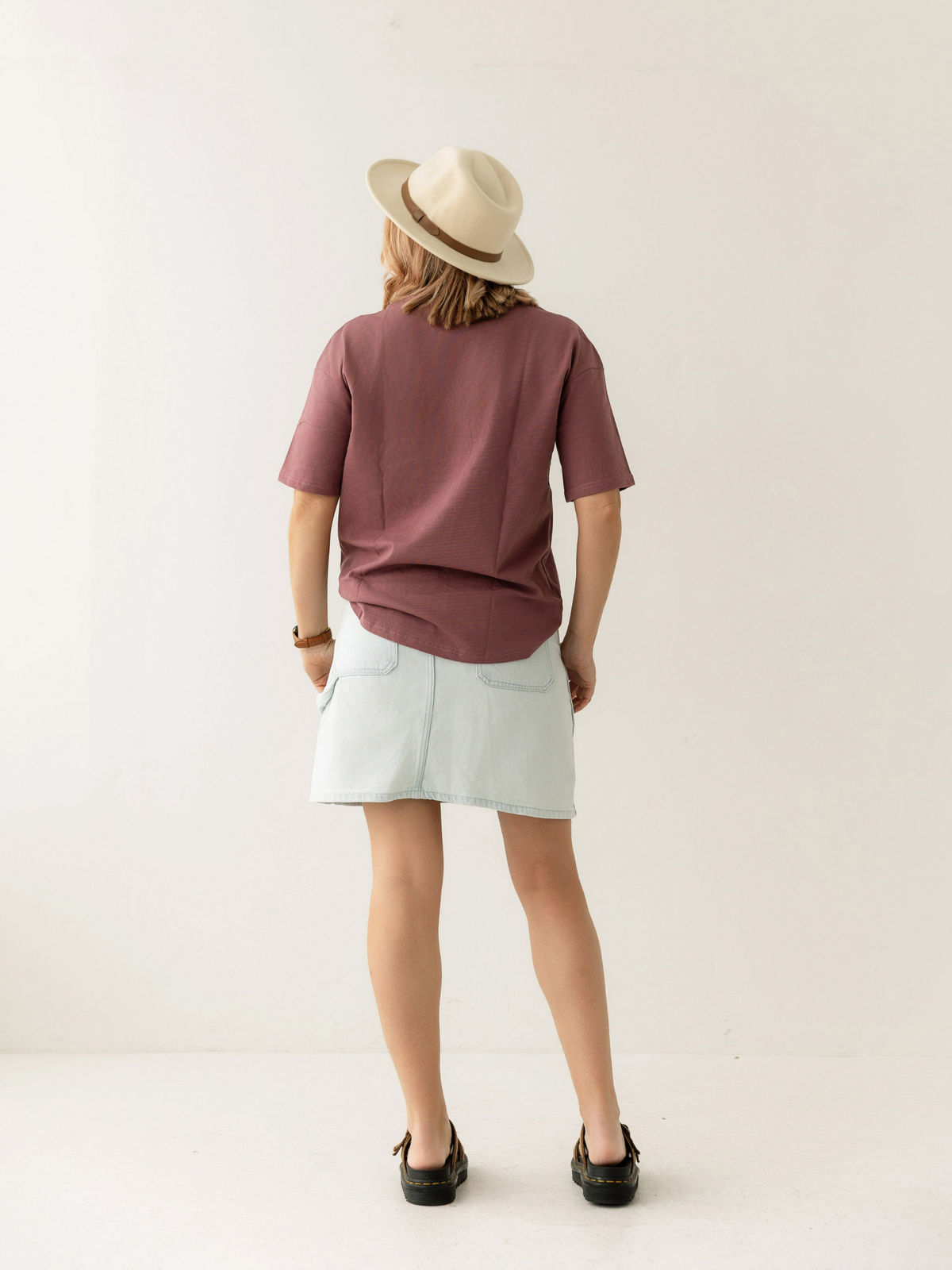 Rose Breastfeeding Tee | Horizontal Zip