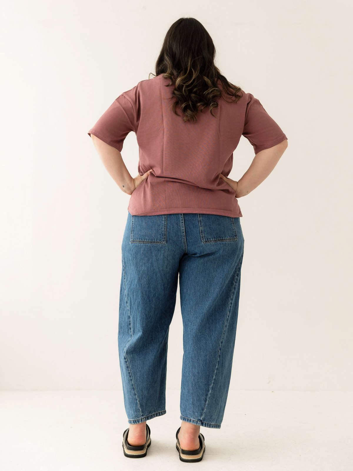 Rose Breastfeeding Tee | Horizontal Zip