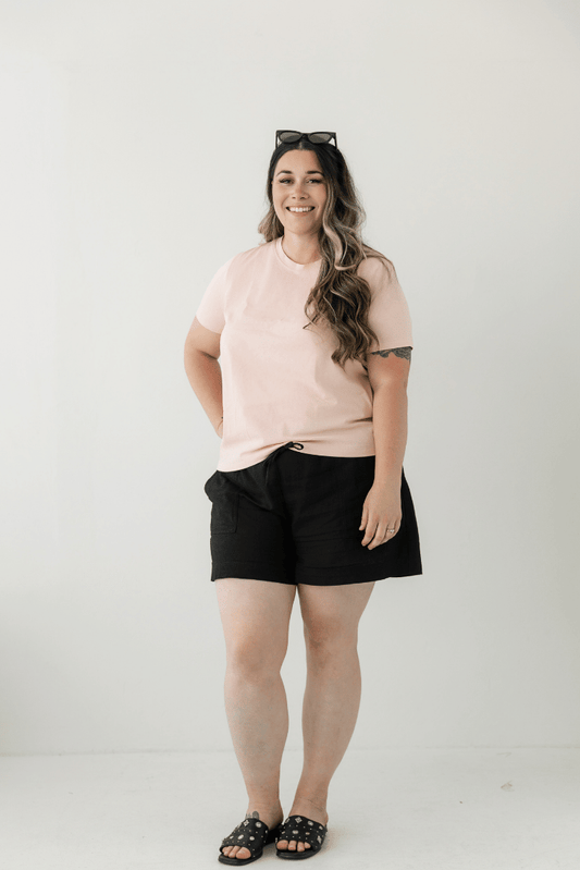 Pink 100% Cotton Everyday Tee