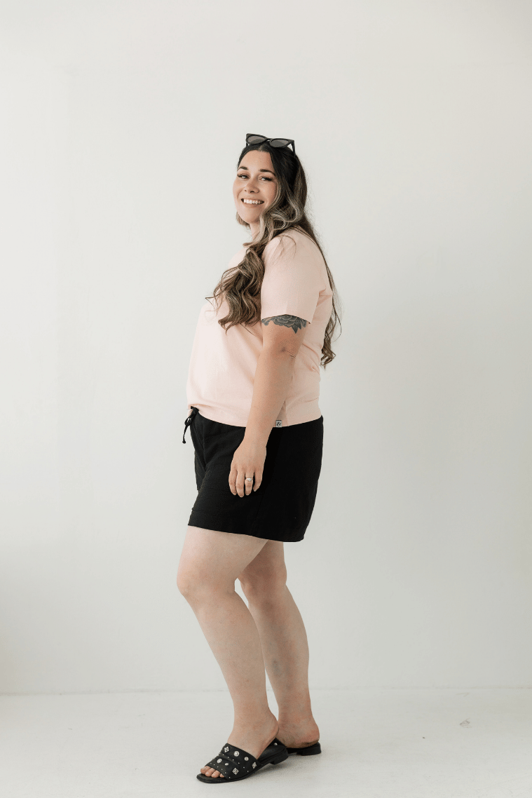 Pink 100% Cotton Everyday Tee