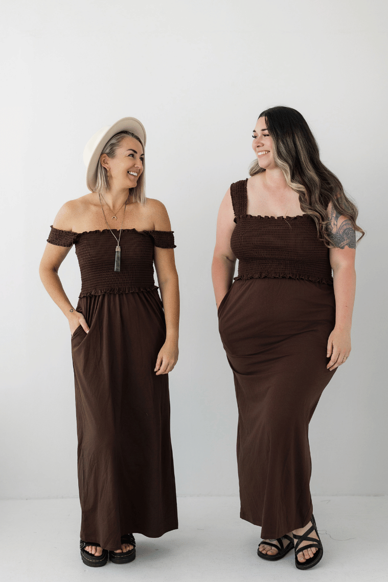 Chocolate Singlet Dress